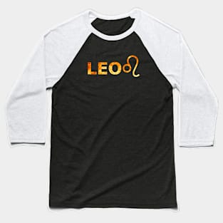 Leo (fire) Baseball T-Shirt